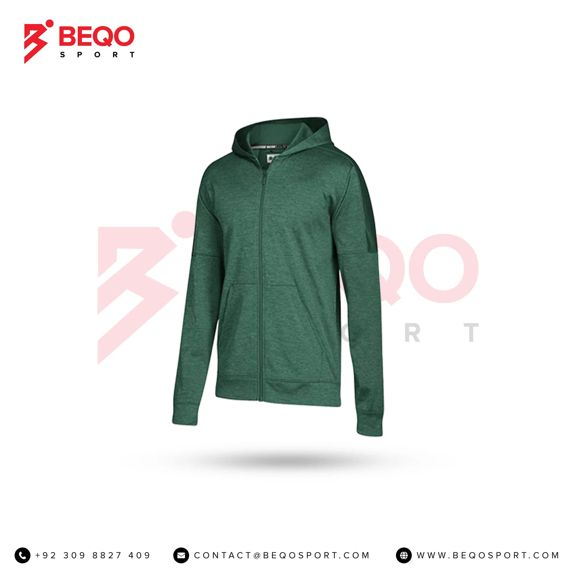 Men’s Green Athletic Zippers
