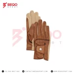 Brown Horse Riding Gloves