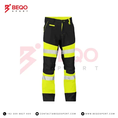 Multi-Colored Cargo Trouser with Reflectors