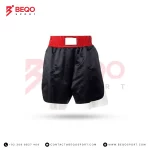 Red Black and White Boxing Shorts