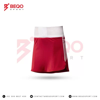 Woman's Red and White Boxing Skirts